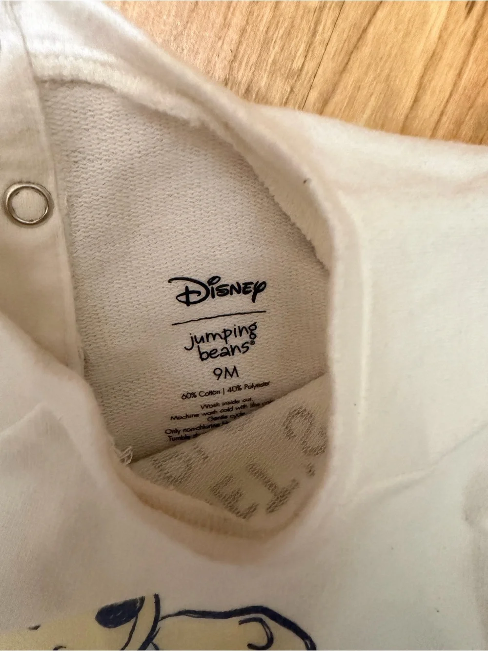 Disney Cream Top & Blue Pants Kids Matching Set - Winnie the Pooh